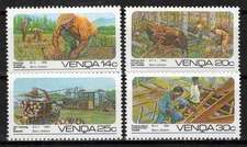 South Africa Venda 153-156 MNH Forestry Trees Zayix Stamps 0325S126M