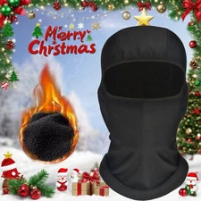 Winter Balaclava Ski Full Face Mask Fleece Neck Windproof Warm for Cold Weather