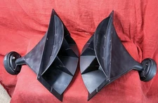 VINTAGE PAIR ALTEC LANSING MODEL 19  HORNS & DRIVERS H-811B TWEETER  Tested