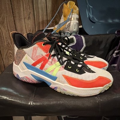 Jordan Westbrook One Take 2 PF Multicolor Mid-Top Lace Up Basketball Sneakers M 