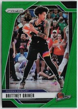 2024 Panini Prizm WNBA #113 Brittney Griner Green Prizms