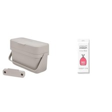 Image of Bundle of Joseph 30046 Compo 4 Easy-fill Food Waste Caddy-4 White