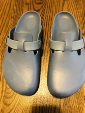 Birkenstock Boston EVA clogs navy blue with black buckles EU 40 US L9 M7