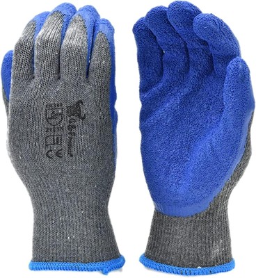 G & F Products 12 Pairs X-Large Rubber Latex (Pack of 12), Ocean Blue 