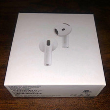 Apple AirPods 4 (ANC) Bluetooth In-Ear Earbuds, Active Noise Cancellation, White