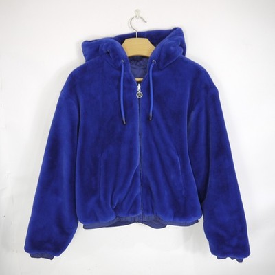 Moose Knuckles Eaton Bunny Jacke blau gesteppt Wende Bomber Gr. S
