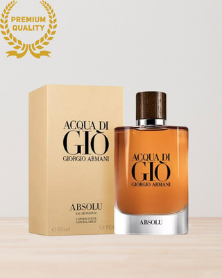 GIORGIO ARMANI 4.2 Oz / 125 ml ACQUA DI GIO ABSOLU EAU DE PARFUM