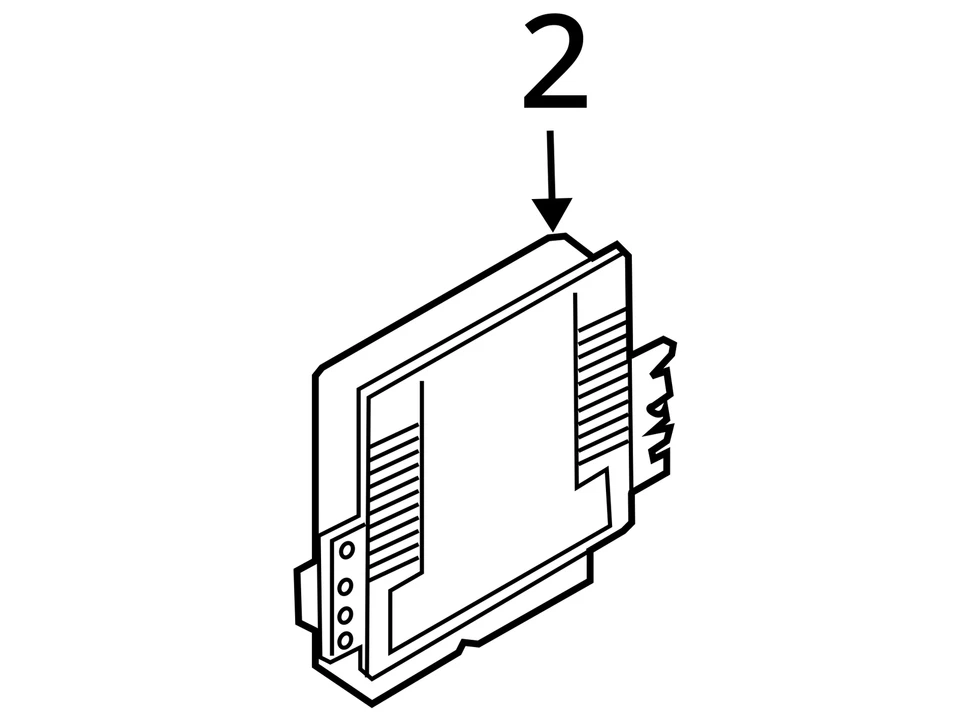 INFINITI FX35 3.5L BASE 2WD ENGINE CONTROL MODULE UNITE ECU ECM MEC65-410 - Image 4 of 4
