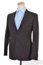 BURBERRY LONDON Mainline Brown Lambswool Tweed Blazer Sport Coat - 40 R