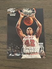 1997-98 Fleer Cystal PJ Brown #182 Miami Heat