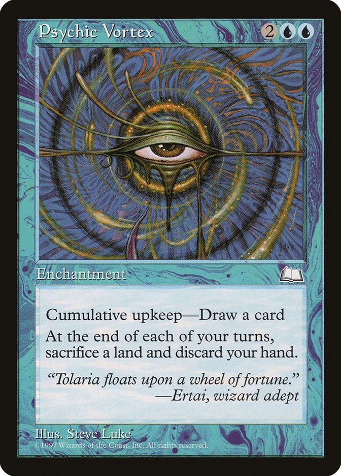 Psychic Vortex (050) Weatherlight WTH MTG Magic