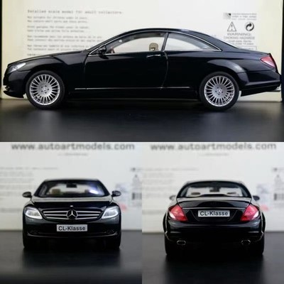 AUTOart ミレニアム Mercedes benz cl-klasse SUPER RARE* Autoart 1/18 Mercedes Benz CL-Klasse CL Class Black