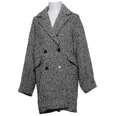 Mango, Mantel, Damen, Größe: XS, Schwarz/Weiß #EXW