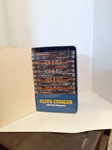 Clive Cussller With Paul Kemprecos. Fire Ice Book On Tape . - Picture 6 of 7