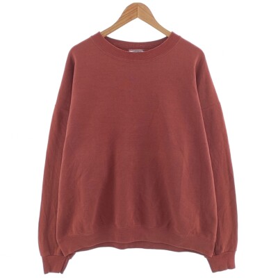 トップス 90's Lee blank sweat made in USA 90'S Lee Heavyweight Plain Blank Sweatshirt Hoodie Made in