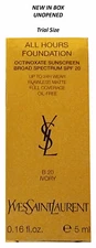 Yves Saint Laurent All Hours Foundation YSL B 20 Ivory (.16 oz) SPF 20 - BNIB