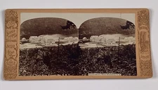Stereoview Photo Profile House White Mountains NH