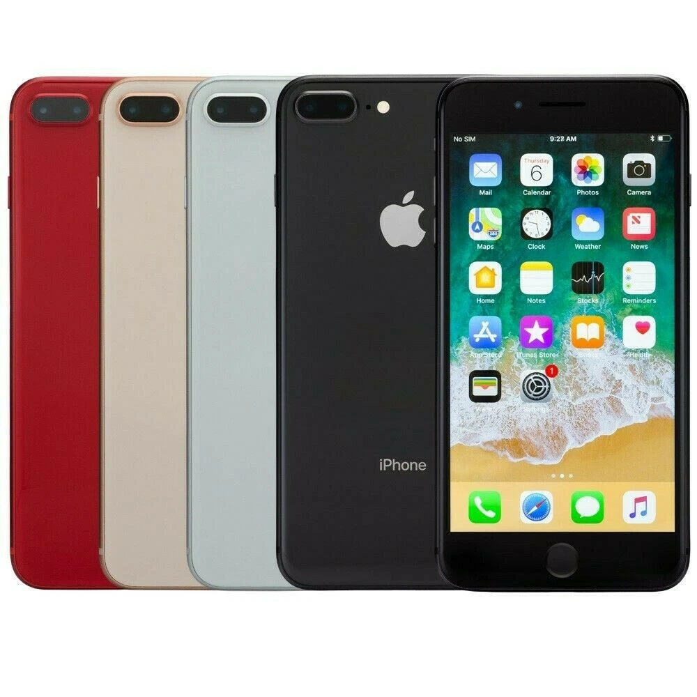 Apple iPhone 8 Plus 256GB Unlocked AT&T T-Mobile Verizon Excellent Condition