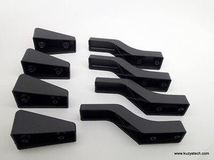 Set of 2 Bin Hangers recycling bin holders