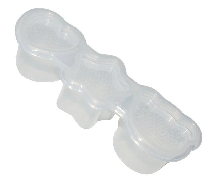 Set 3 pezzi kit stampo sushi riso stampi forma stampino cuore stella orso cucina - Immagine 4 di 4