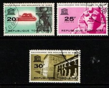 Togo 1964 Nubian Monuments Preservation SG370-72 Used CTO