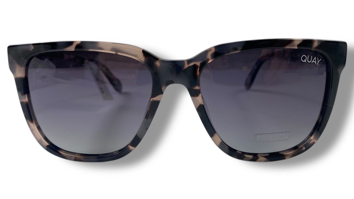 QUAY True That Sunglasses Milky Tortoise Smoke Lens NWT Amazon.com: Quay - Womens Sunglasses, Polarized Square  main image 2