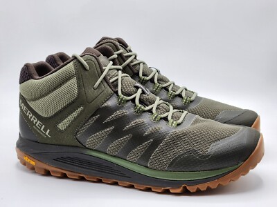 Merrell Nova 2 Mid Waterproof Men's Winter Boots - Lichen - 11.5(W), 12 (W)
