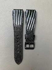 Genuine Lizard skin leather watch strap band Size 16 18 19 20 21 22 23 24 26mm