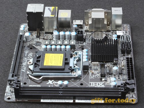Original ASRock H77M-ITX Intel H77 Motherboard LGA 1155 DDR3 DVI HDMI Mini-ITX - Picture 4 of 4