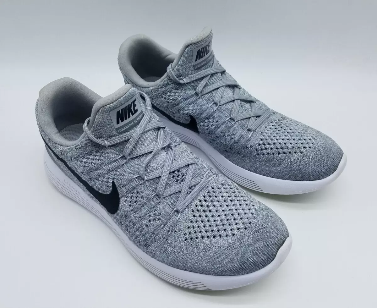 Nike LunarEpic Low Flyknit 2 Women&#039;s Size 9.5 Shoes Wolf |