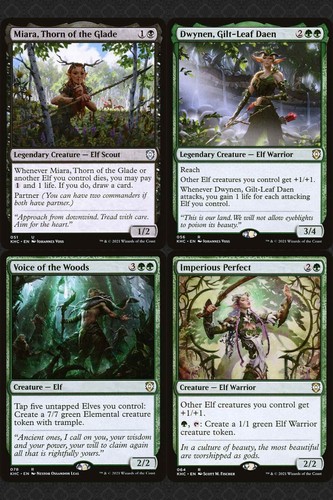Lathril, Blade of the Elves Commander Deck TOKENS MTG Magic Ready-to-Play ELF - Picture 4 of 12