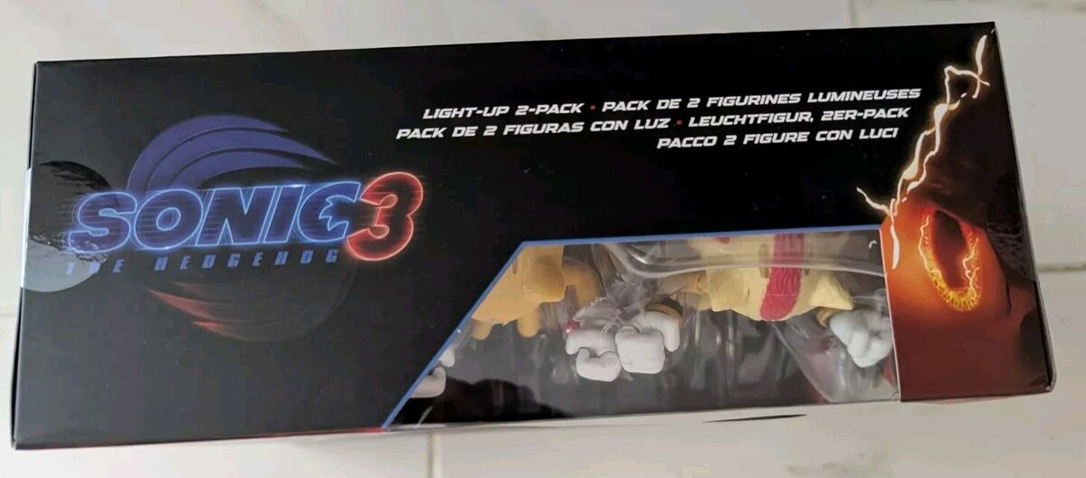 SHIPS TODAY* Super Shadow Super Sonic 3 Jakks 5 SHIPS TODAY* Super Shadow Super Sonic 3 Jakks 5