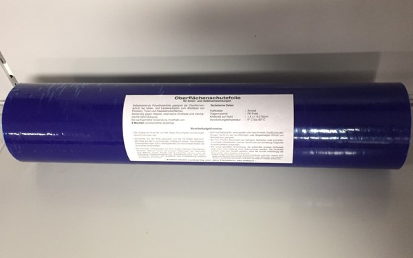 Fenster Schutzfolie Blau Glasschutz Abdeckfolie 100M Bautenschutz Selbstklebend-image