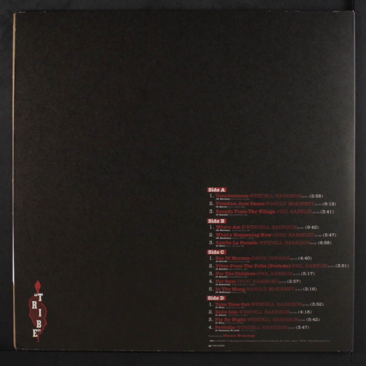 『 VIBES FROM THE TRIBE VOL. II』VARIOUS Vibes From The Tribe Vol. II – 2 x Vinyl (LP, Album), 1997