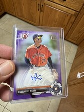 2017 Bowman Prospect Auto Purple /250 Miguelangel Sierra #PA-MS 1st Auto Astros
