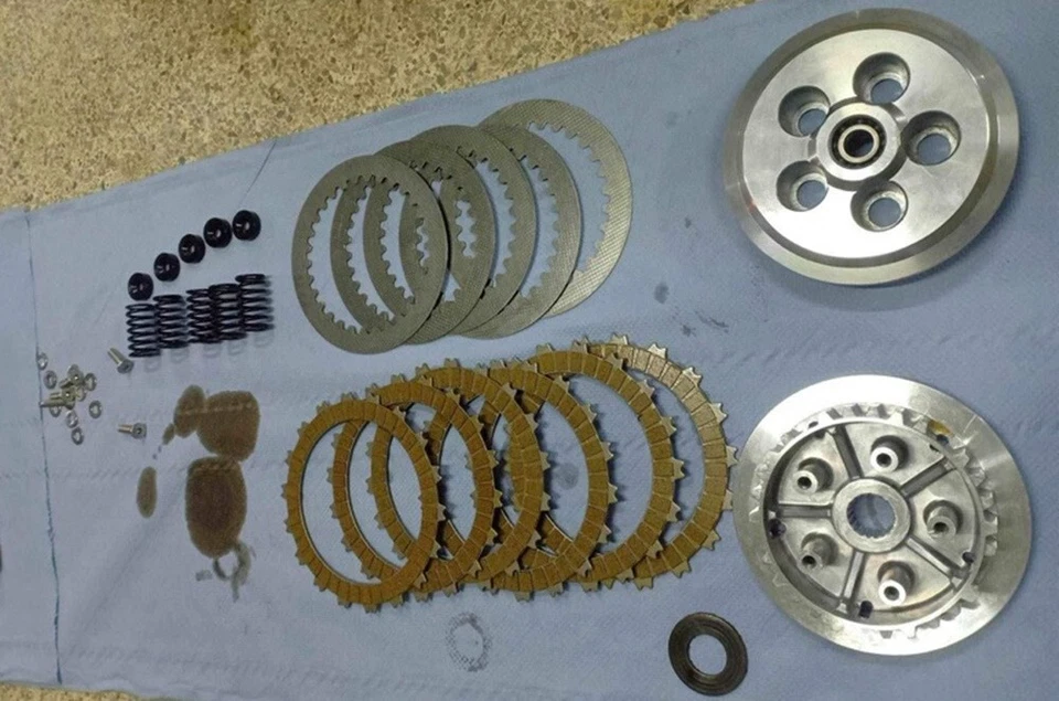 X10 Black Complete Kit Of  Slipper Clutch Assembly For HONDA Crf250 L Rally Crf Foto 2 de 4