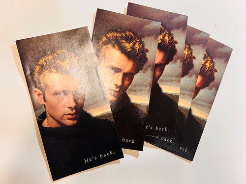 VTG 90s MINT unused JAMES DEAN USPS STAMPS LOT* 3082 poster framed Burbank folio - Picture 10 of 18