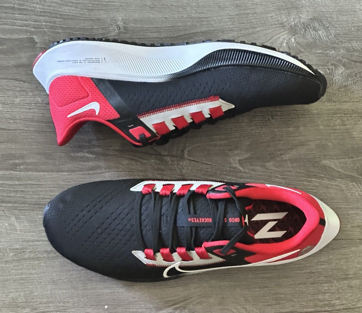 nike air zoom pegasus 38 ohio state