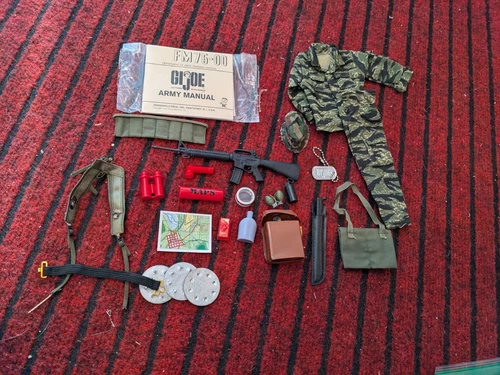 GI JOE 3SB Kitbashed US Military Special Forces Vietnam custom accessory Set