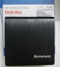 Original Lenovo External DVD-RW Drive USB3.0 Optical Burner Player For Laptop PC