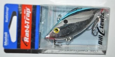 bill lewis rat l trap 3" 1/2oz bass pike lipless crankbait  chrome blue