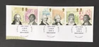 GB 2007 Abolition Slave Trade Fine Used Stamp set on Piece ( EX FDC )  SHS PMK