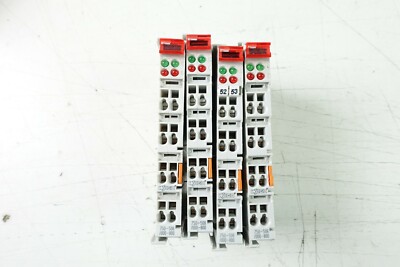 4 Module 3x Wago 750-506 und 1x Wago 750-508 Digital  Ausgang Z-3120