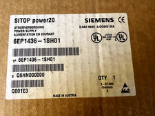 SIEMENS Power Supply SITOP power20 6EP1436-1SH01 (New Old Stock)