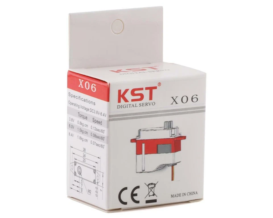 Servo delgado KST X06 Micro Digital Metal Gear [KST-X06] Foto 3 de 3