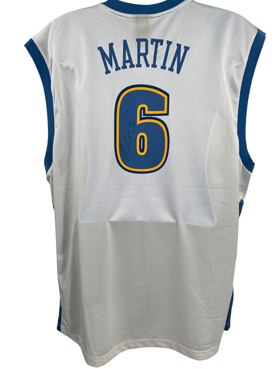 Kenyon Martin #6 Autographed Denver Nuggets Reebok NBA Basketball