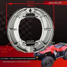 Rear Brake Shoes For 1985-1988 1986 1987 Honda TRX125 2x4 FourTrax 125