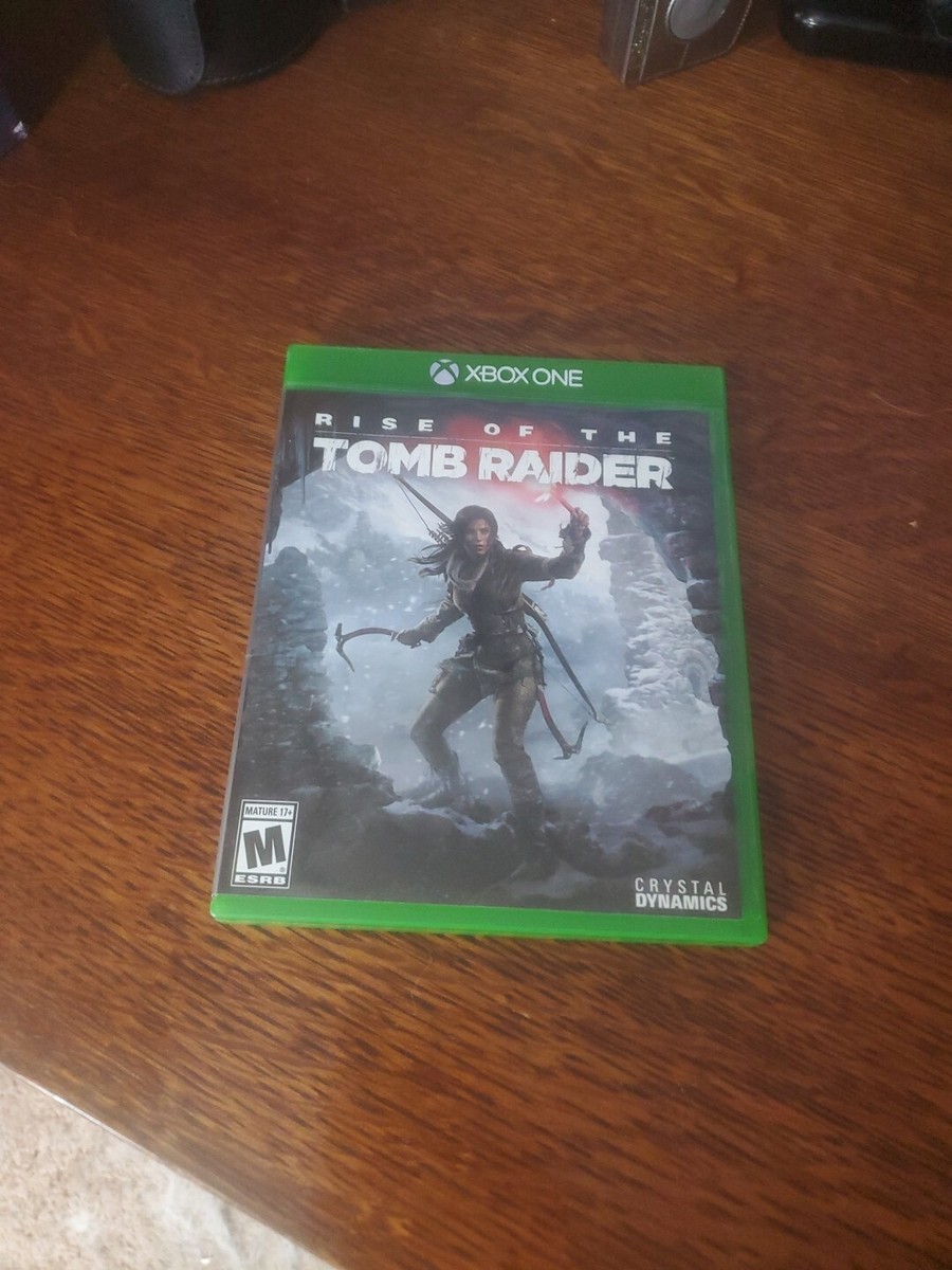 Jeu Rise Of The Tomb Raider - Version Xbox One, En Bon état Complet