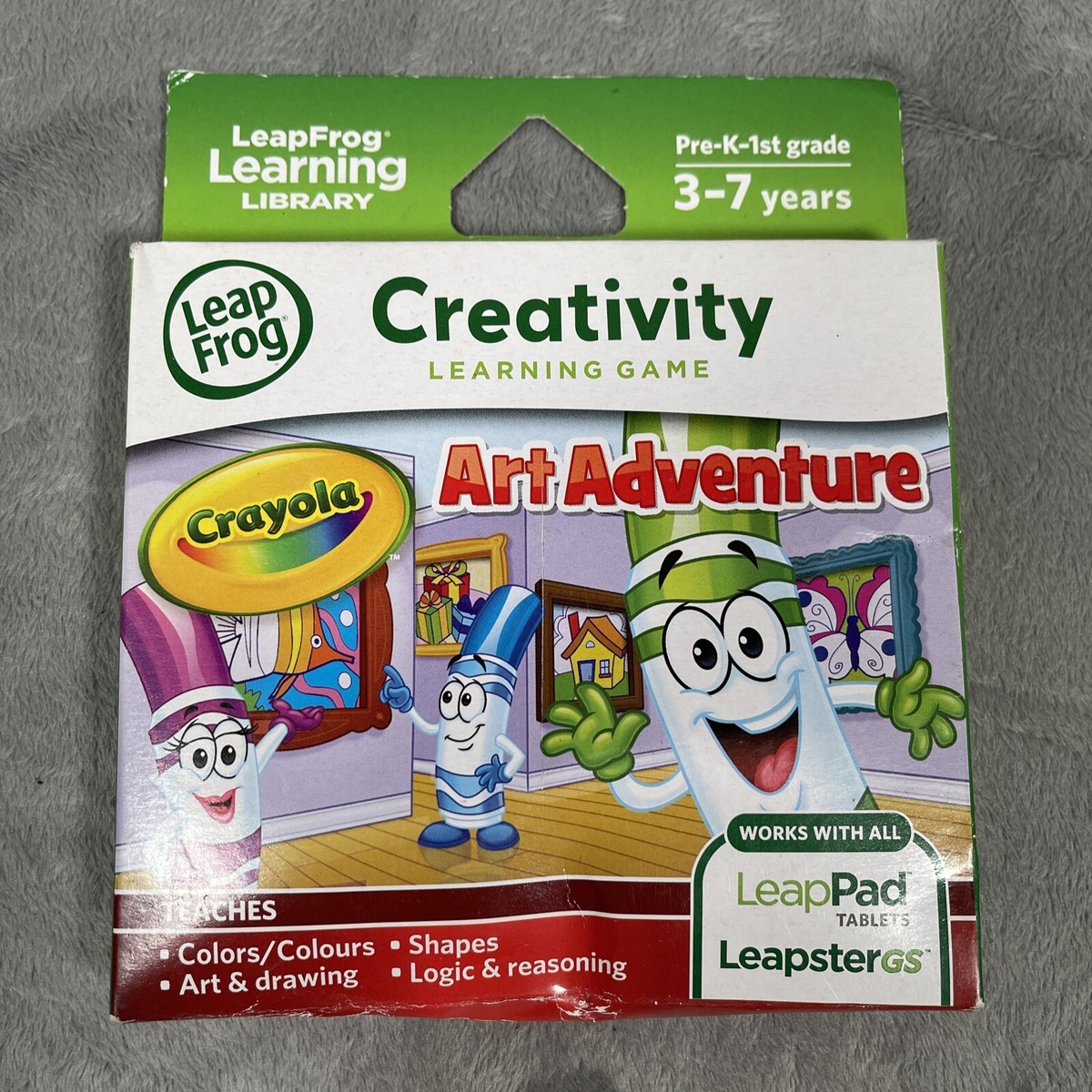 LeapFrog LeapPad Creativity Learning Games Art Adventure Adventure  Sketchers