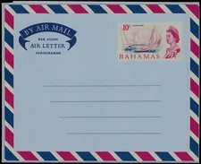 Bahamas; 10 c. Segelyachten 1967 *